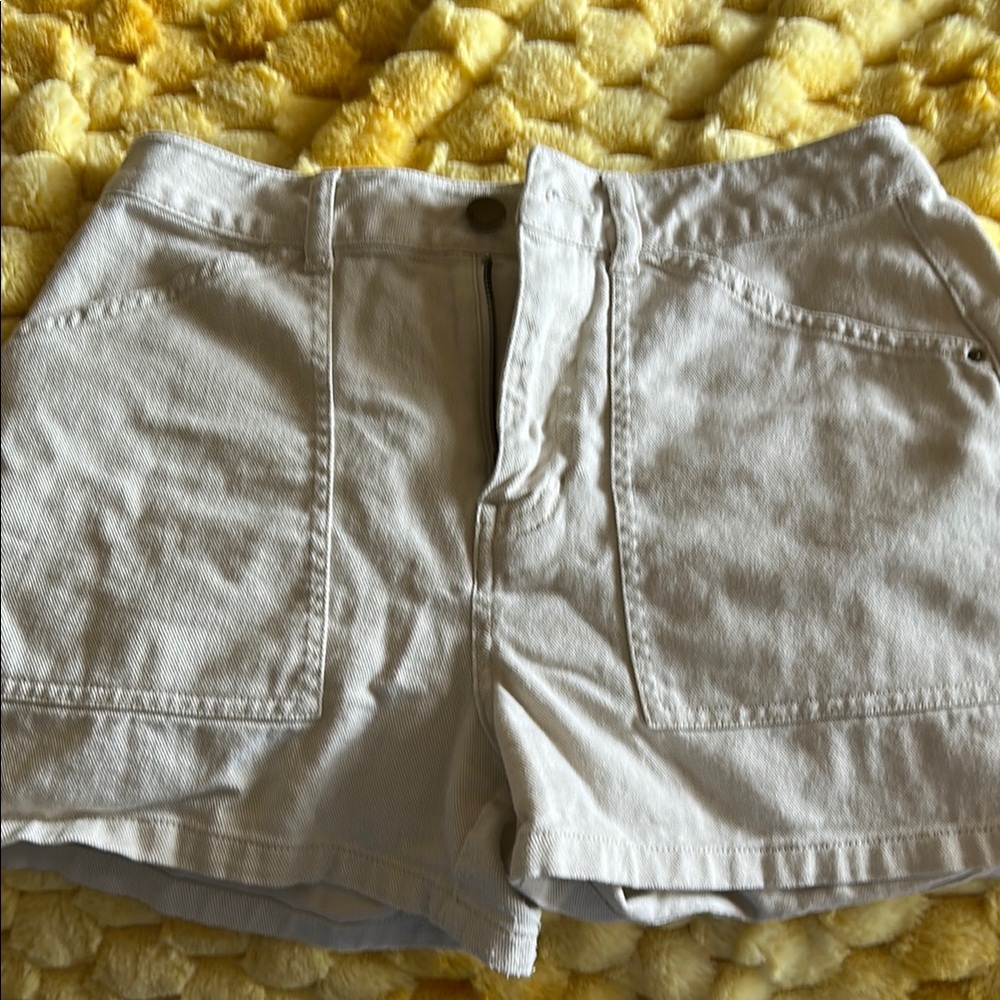 Billabong Cream High Waist Shorts